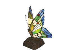 6.5-inch Tiffany-Style Butterfly Lamp