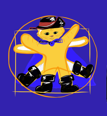 Vitruvian Puss Vitruvian Puss