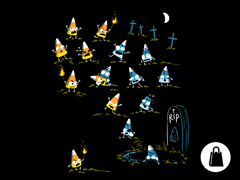 Zombie Candycorn Tote