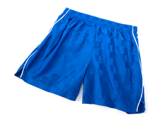 Youth Solid Royal Shorts with Piping