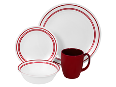 Livingware Classic Café Red 16pc Set