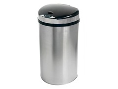 13 Gallon Semi-Round Touchless Trash Can