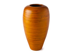 Curved Bamboo Vase - Squash