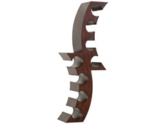 Calabria Wall Mount Wine Rack
