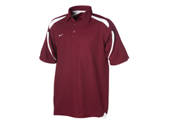 Nike Endline Dri-FIT Polo - Maroon/White