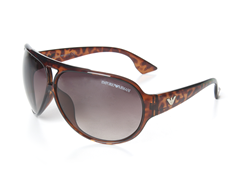 Aviator Sunglasses, Havana Brown