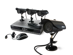 4CH DVR Security System w/ 500GB HD