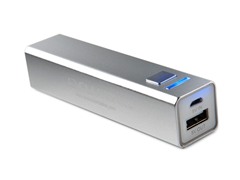 Rechargeable USB Charger - Silver