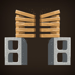 Splitting Wood Splitting Wood