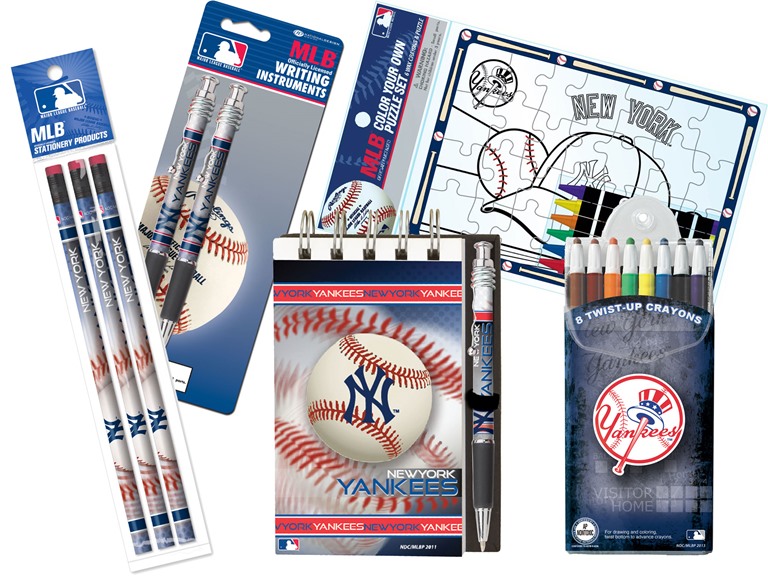 12 Teams - MLB Team Notepad Set