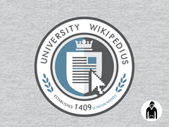 University Wikipedius Pullover Hoodie