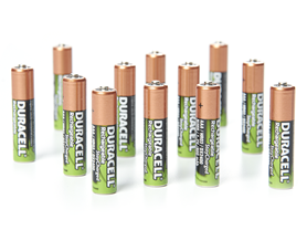 Duracell NiMH AAA Batteries - 12pk