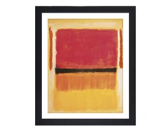 Untitled (Violet, Black, Orange)