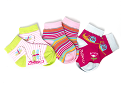 Snail Crew Socks (3 pr)