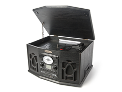 Vintage Turntable with Vinyl-to-MP3