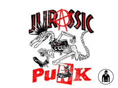 Jurassic Punk Pullover Hoodie