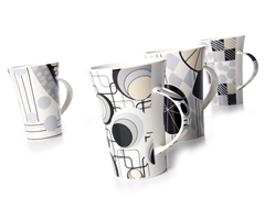 Geometric Mugs - Set of 4