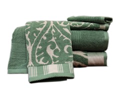 Egyptian Cotton 6-Pc Towel Set-Ivy