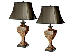 Sahara Safari Lamp Set of 2