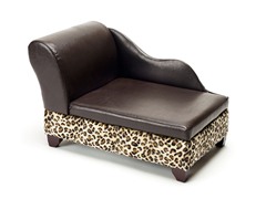 Storage Pet Bed - Leopard