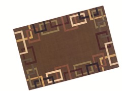 Syntax 7'9" X 9'9" Area Rug - Brown