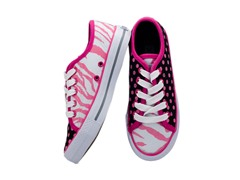 Zany Zebra Lace-up