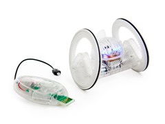 Desk Pets Clear Trekbot Robotic Bot