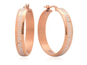 18 kt Rose Gold Plated 30mm Hoop Earring
8.99
New