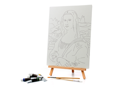 Paint Your Own Mona Lisa Set
