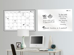24"x36" White Board & Monthly Calendar