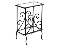 Decorative Metal Magazine Table
