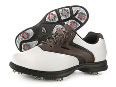 Men's CG Comfort Lite Shoes, White/Brown