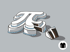 Cake or Pi? Long-Sleeve Tee
