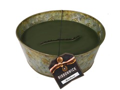 Verdegris Round Tin - Greenhouse