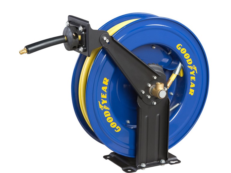Goodyear 3/8-Inch by 50-Feet Retractable Air Hose Reel