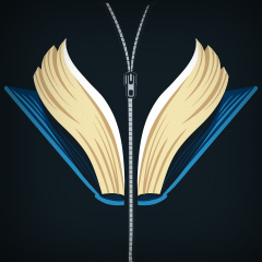 Open a book, open your wings Open a book, open your wings