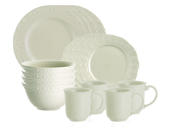 Paula Deen Whitaker 16-Piece Dinner Set 