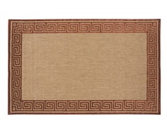 In/Outdoor Rugs Portera Natural Rust
