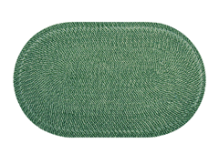 30"x50" Braided Chenille Rug (10 Colors)