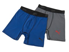 Grey / Blue Tech Boxer Brief - 2pk
