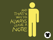 Always Leave a Note
