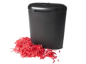 Shredz 8-Sheet Cross-Cut Paper Shredder