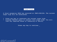 Sugar BSOD
