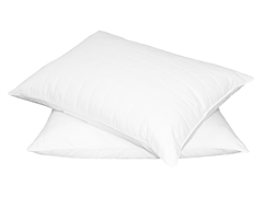 Quilted Feather Pillows Set of 2