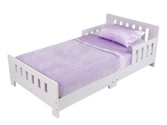 Charleston Toddler Bed- White