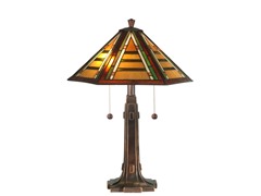 17 X 22 Grueby Tiffany Table Lamp