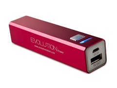 Rechargeable USB Charger - Red