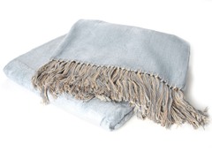 Blue/Barley Throw