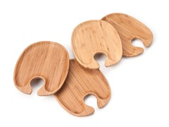 Bamboo Personal Serving Trays