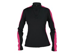 Hot Chillys ME XT Fleece Zip-Tee, Black
